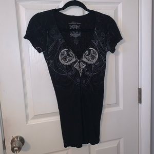 Cathedral series black and white top size small